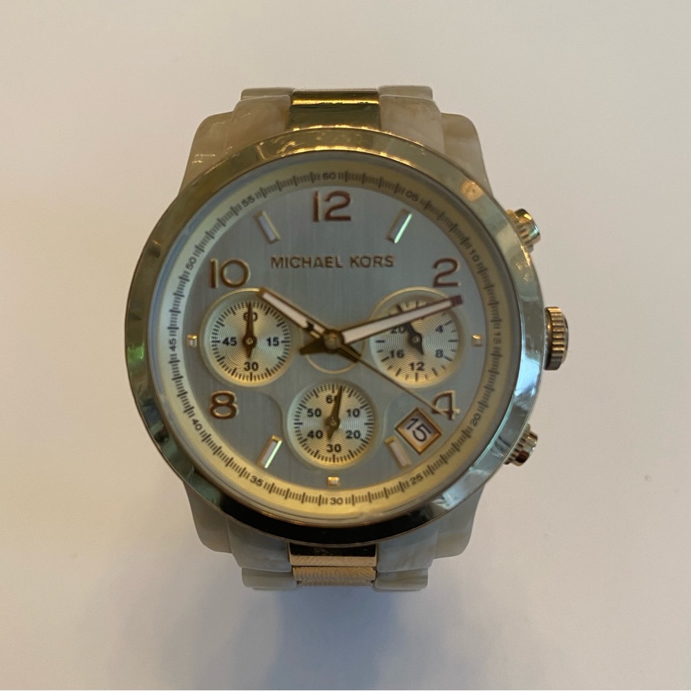 MK5139 Michael Kors Horn and Gold Women’s Watch